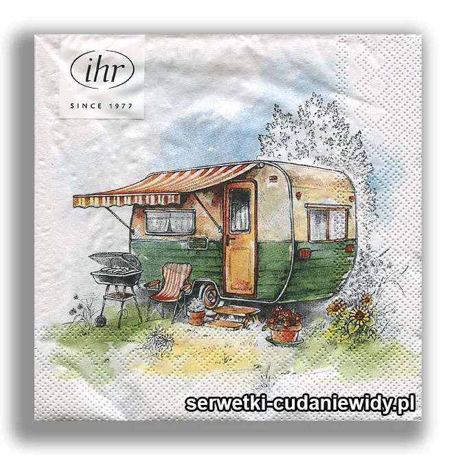 4021PACZKA przyczepa campingowa SERWETKI PACZKA 20 szt