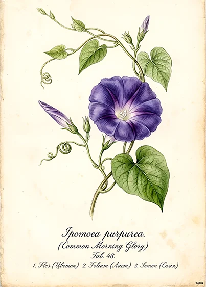 CN24069 papier ryżowy WILEC PURPUROWY