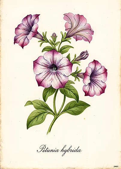 CN24061 papier ryżowy PETUNIA