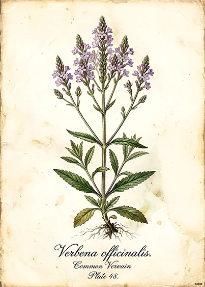 CN24080 papier ryżowy VERBENA