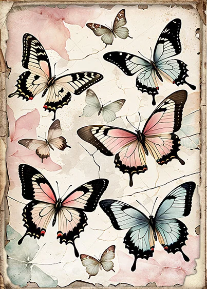CN000946-A6 Karteczka Z Motylami