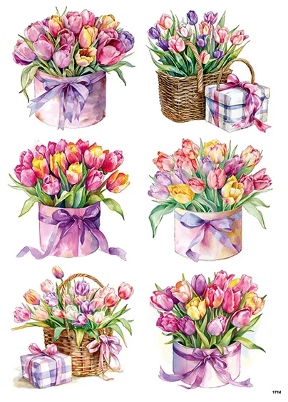 CN1714 Wiosenne Tulipany