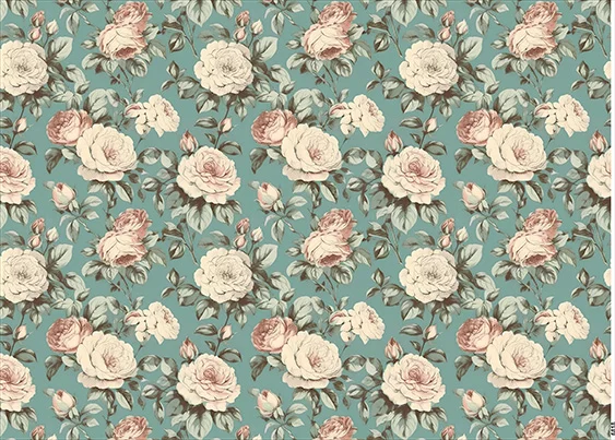 CN6818 Kwiaty Vintage
