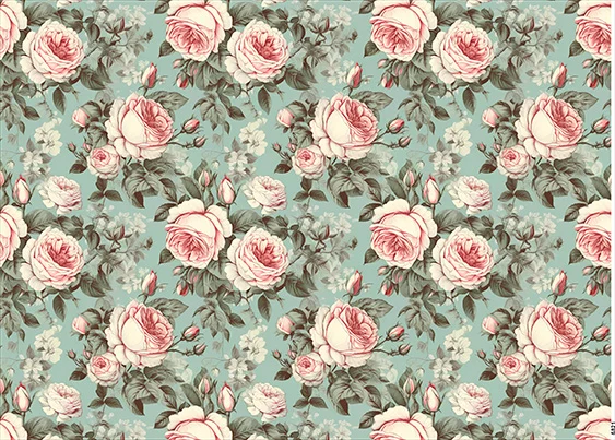 CN6821 Kwiaty Vintage