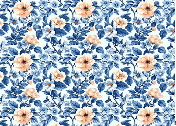 CN6829 Kwiaty Vintage