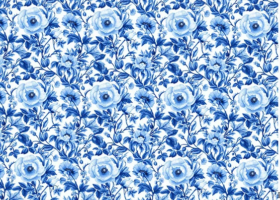 CN6835 Kwiaty Vintage