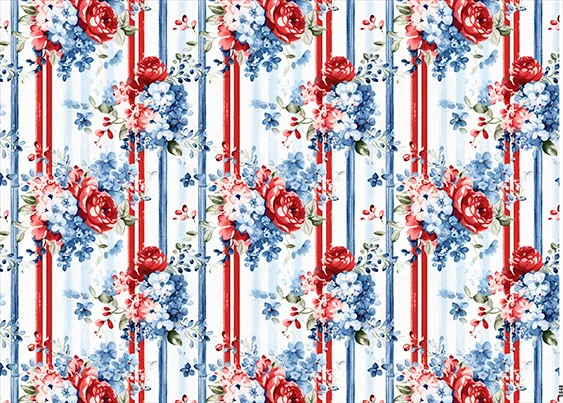CN6848 Kwiaty Vintage