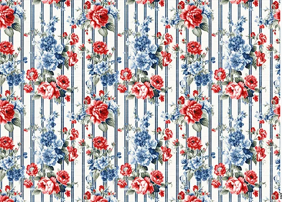 CN6849 Kwiaty Vintage