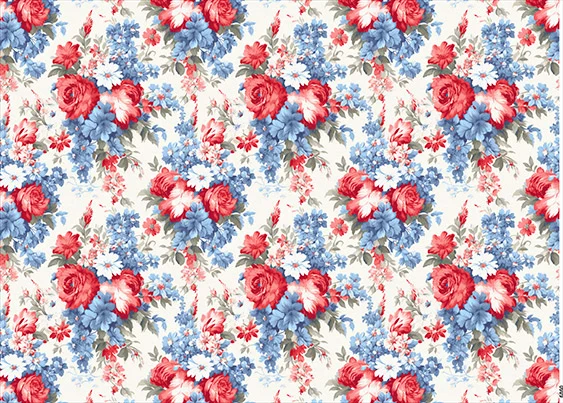 CN6860 Kwiaty Vintage