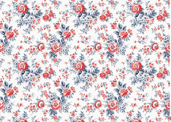 CN6861 Kwiaty Vintage