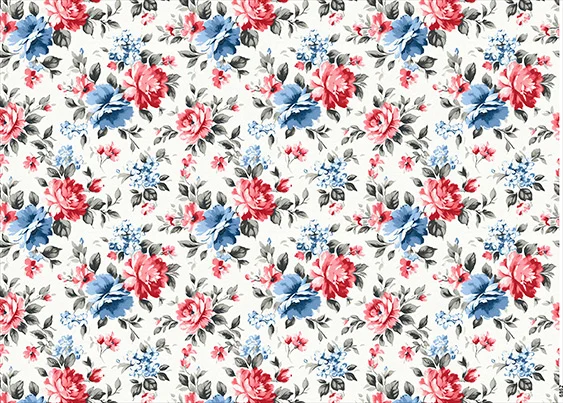 CN6862 Kwiaty Vintage