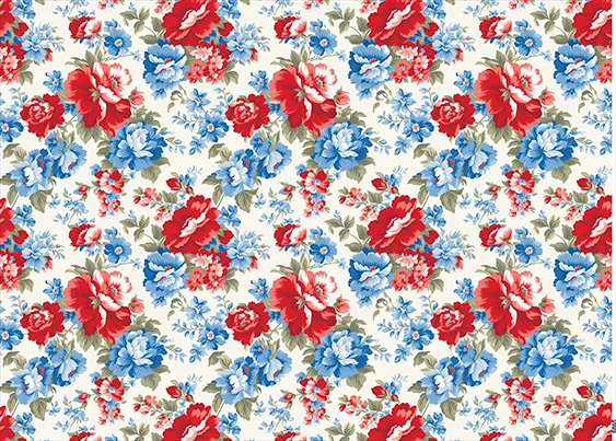 CN6865 Kwiaty Vintage
