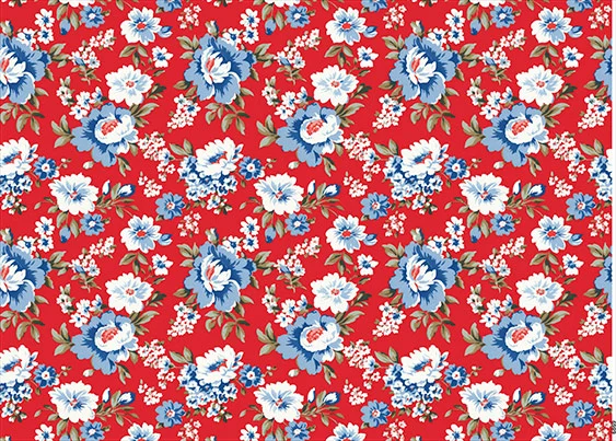 CN6869 Kwiaty Vintage