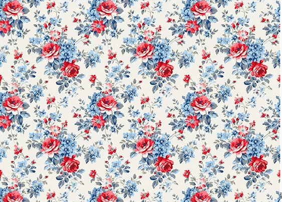 CN6871 Kwiaty Vintage