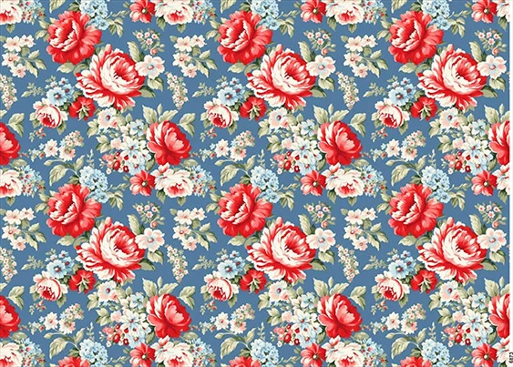 CN6873 Kwiaty Vintage