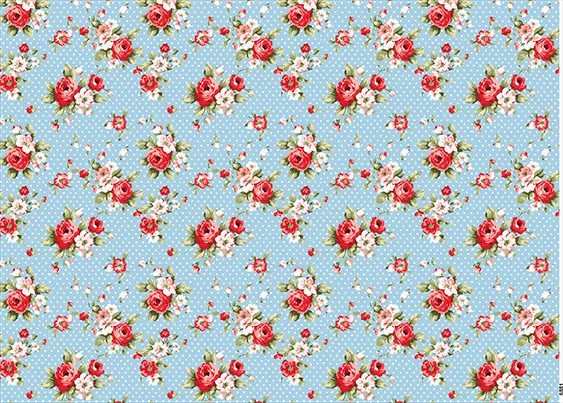 CN6881 Kwiaty Vintage