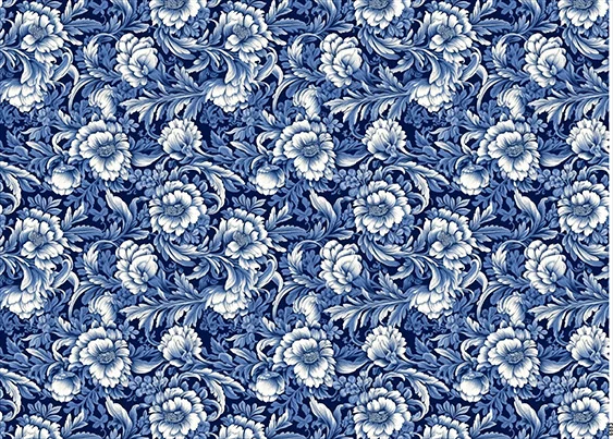 CN6883 Kwiaty Vintage