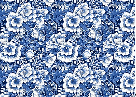 CN6885 Kwiaty Vintage