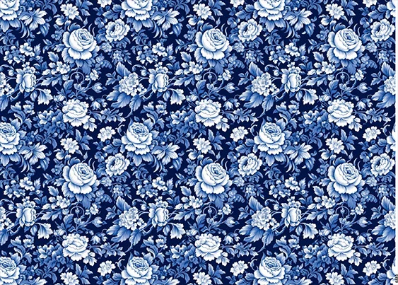 CN6889 Kwiaty Vintage