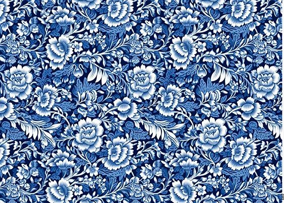 CN6892 Kwiaty Vintage