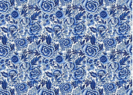 CN6894 Kwiaty Vintage