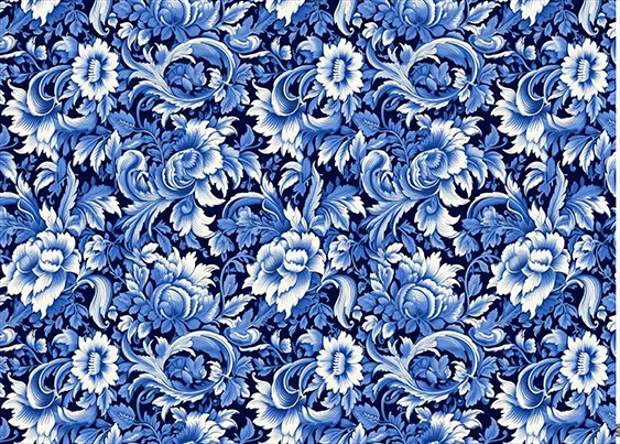 CN6896 Kwiaty Vintage