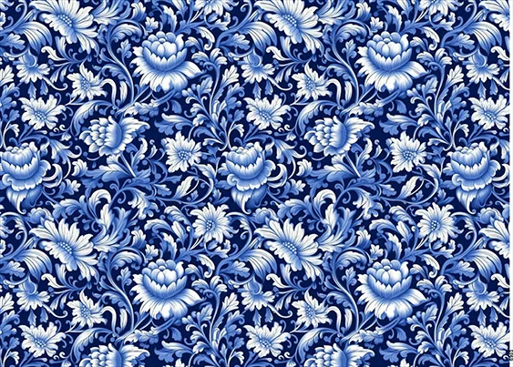 CN6903 Kwiaty Vintage
