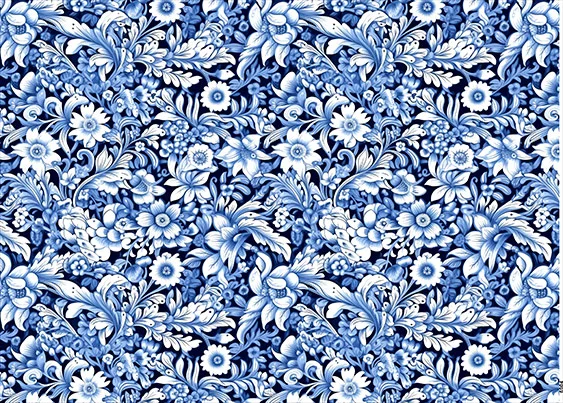 CN6904 Kwiaty Vintage