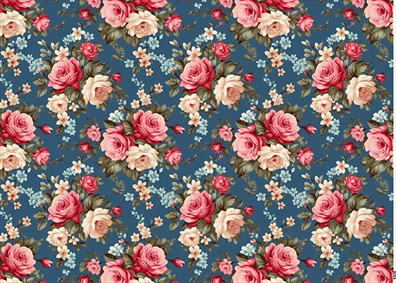 CN6936 Kwiaty Vintage