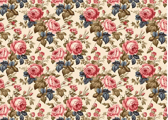 CN6951 Kwiaty Vintage