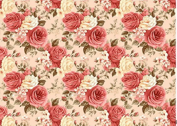 CN6953 Kwiaty Vintage