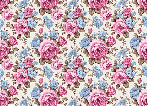 CN6955 Kwiaty Vintage