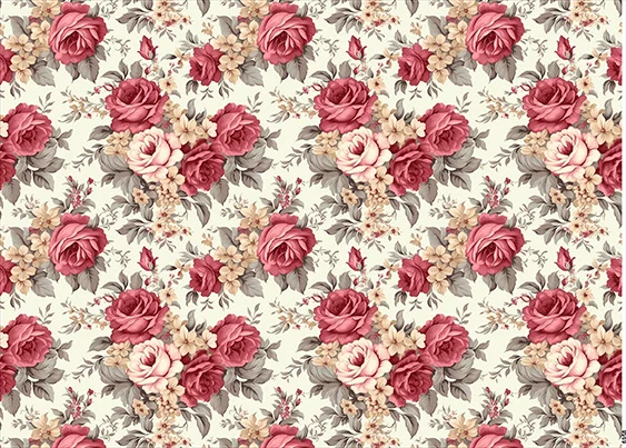 CN6958 Kwiaty Vintage