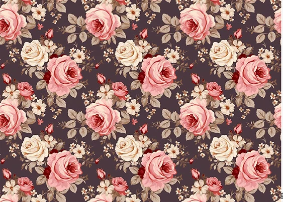 CN6970 Kwiaty Vintage