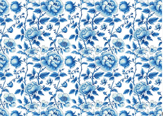 CN6993 Kwiaty Vintage