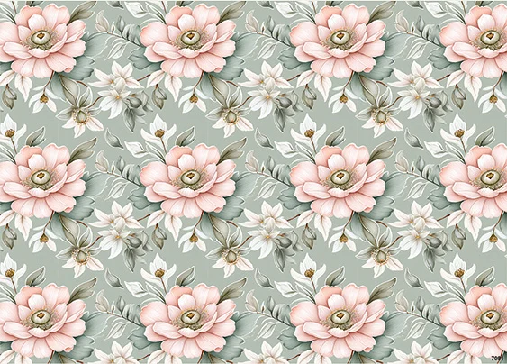 CN7081 Kwiaty Vintage