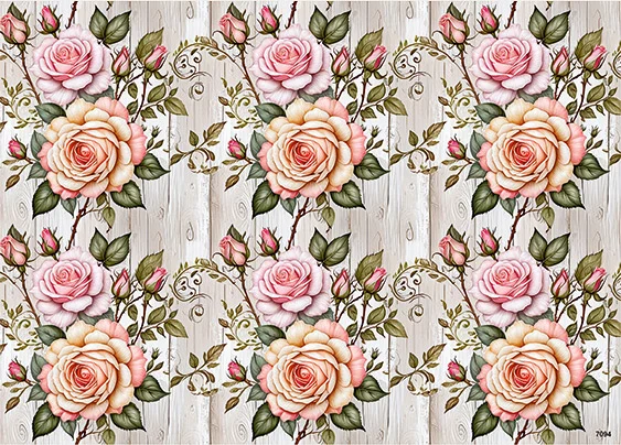 CN7094 Kwiaty Vintage