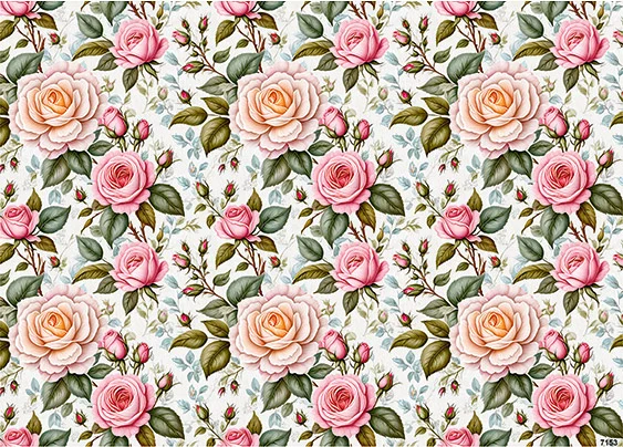 CN7153 Kwiaty Vintage