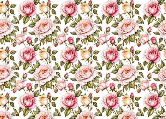 CN7157 Kwiaty Vintage