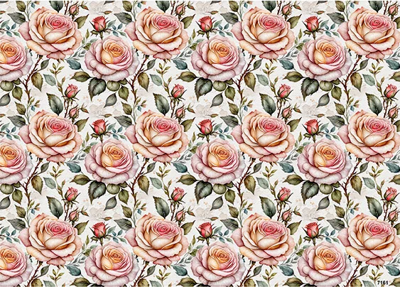 CN7161 Kwiaty Vintage