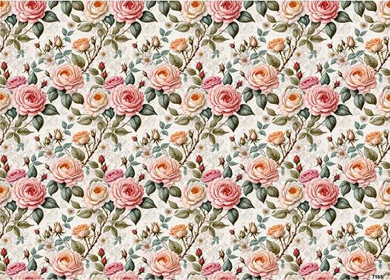 CN7165 Kwiaty Vintage