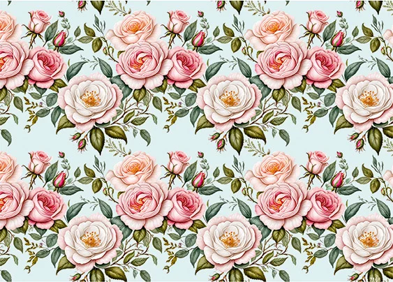 CN7168 Kwiaty Vintage