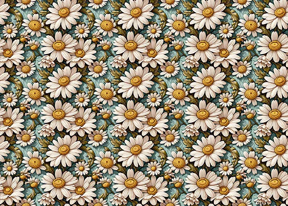 CN7181 Kwiaty Vintage