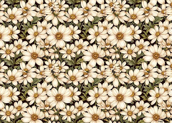 CN7182 Kwiaty Vintage