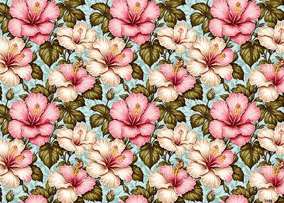 CN7188 Kwiaty Vintage