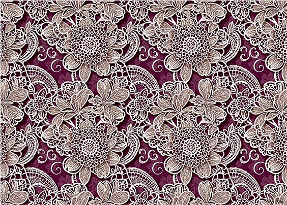 CN7206 Kwiaty Vintage