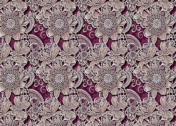 CN7207 Kwiaty Vintage