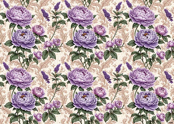CN7245 Kwiaty Vintage