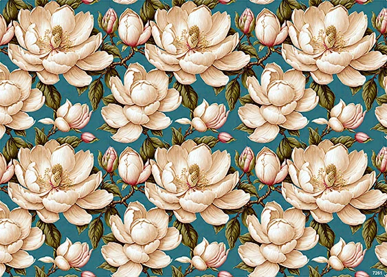 CN7261 Kwiaty Vintage