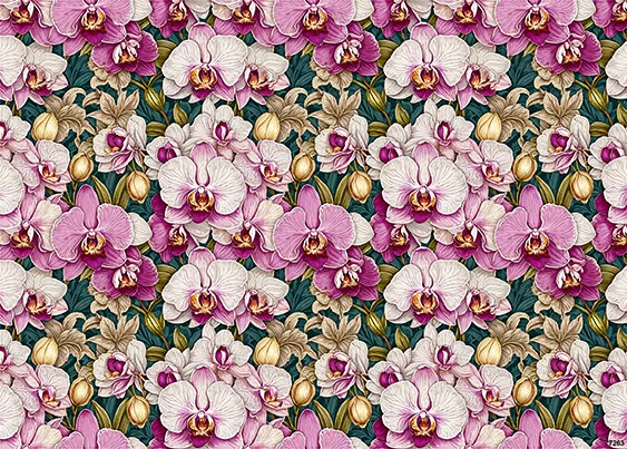 CN7263 Kwiaty Vintage